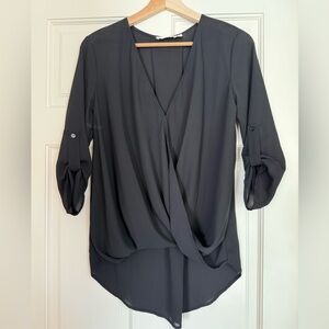 Lush black blouse - XS
